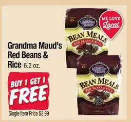 Jewel-Osco Grandma Maud's Red Beans & Rice offer