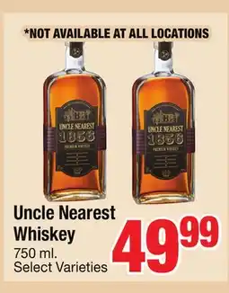 Jewel-Osco Uncle Nearest Whiskey offer