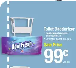 Menards Bowl Fresh Over the Rim Toilet Bowl Deodorizer - 2.5 oz offer