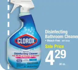 Menards Clorox Disinfecting Bathroom Cleaner - 30 oz offer