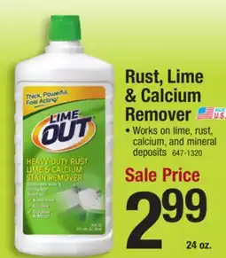 Menards Lime Out Rust, Lime & Calcium Stain Remover - 24 oz offer