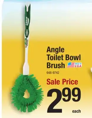 Menards Libman Angle Toilet Bowl Brush offer