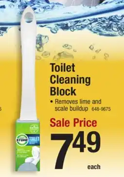 Menards ToiletStone Cleaning Block offer