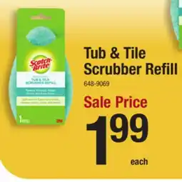 Menards Scotch-Brite Tub & Tile Scrubber Refill offer