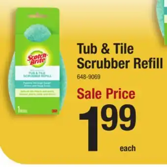 Menards Scotch-Brite Tub & Tile Scrubber Refill offer