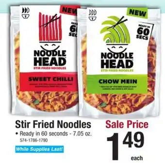 Menards Noodle Head Chow Mein Stir Fried Noodles - 7.05 oz offer