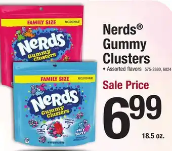 Menards Nerds Very Berry Gummy Clusters Candy - 18.5 oz offer