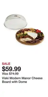 Nordstrom Viski Modern Manor Cheese Board with Dome offer