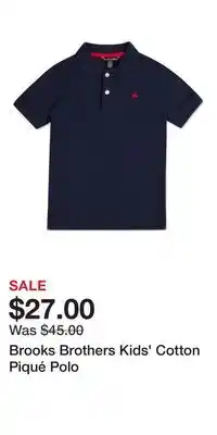 Nordstrom Brooks Brothers Kids' Cotton Piqué Polo offer