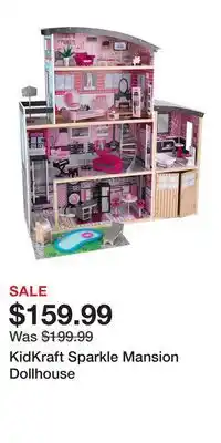 Kohl's KidKraft Sparkle Mansion Dollhouse offer