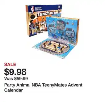 Dick's Sporting Goods Party Animal NBA TeenyMates Advent Calendar offer