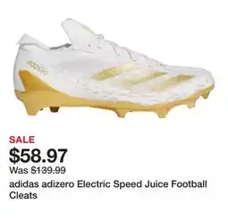 Dick's Sporting Goods adidas adizero Electric Speed Juice Football Cleats offer