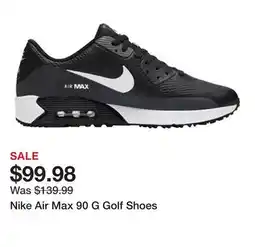 Dick's Sporting Goods Nike Air Max 90 G Golf Shoes offer