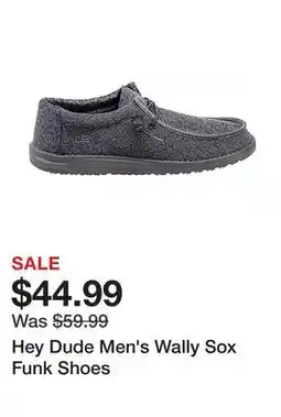 Dick's Sporting Goods Hey Dude Men's Wally Sox Funk Shoes offer