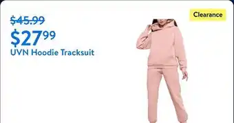 Walmart UVN Hoodie Tracksuit offer