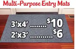 Ocean State Job Lot Multi-Purpose Entry Mats offer