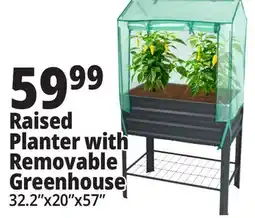 Ocean State Job Lot Raised Planter with Removable Greenhouse offer