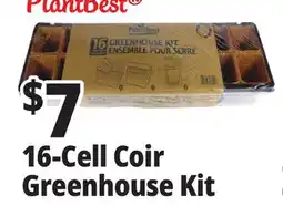 Ocean State Job Lot PlantBest 16-Cell Coir Greenhouse Kit offer