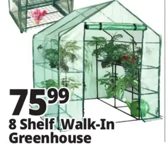 Ocean State Job Lot 8 Shelf Walk-In Greenhouse offer