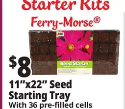 Ocean State Job Lot NK Lawn & Garden 36 Cell Seed Starter Tray with Mix 11 x 22 offer