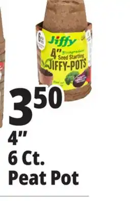 Ocean State Job Lot 4 Round Biodegradable Seed Starting Jiffy-Pots 6-pots offer