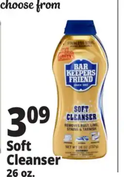 Ocean State Job Lot Bar Keepers Friend Soft Cleanser 26 oz offer