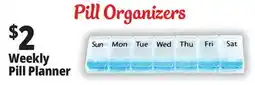 Ocean State Job Lot Weekly Pill Planner offer