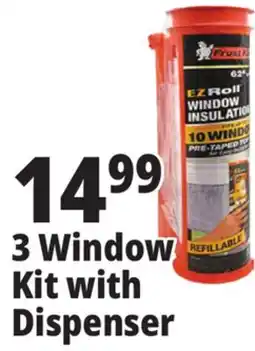 Ocean State Job Lot 3 Window Kit with Dispenser offer