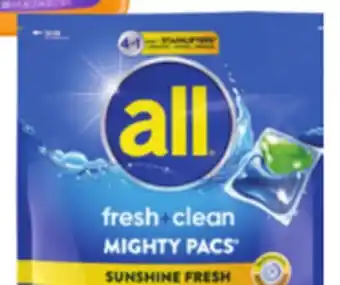 Ocean State Job Lot all Fresh + Clean Sunshine Fresh Mighty Pacs 49 Count offer