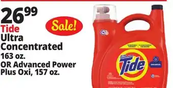 Ocean State Job Lot Tide Ultra Concentrated Original Laundry Detergent 163 oz offer