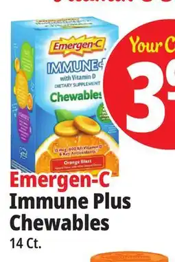 Ocean State Job Lot Emergen-C Immune Plus Chewables offer