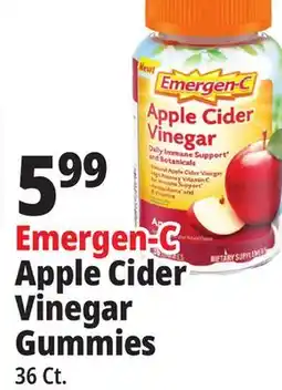 Ocean State Job Lot Emergen-C Apple Cider Vinegar Gummies offer