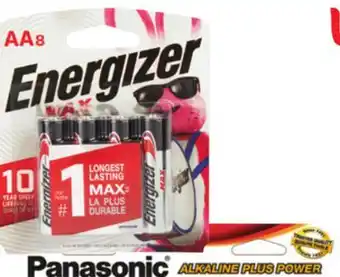 Ocean State Job Lot Energizer Max AA Alkaline Batteries 8-Count offer