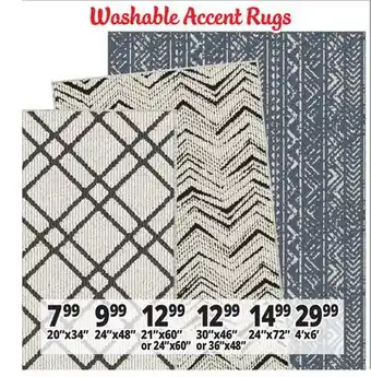 Ocean State Job Lot Washable Accent Rugs offer