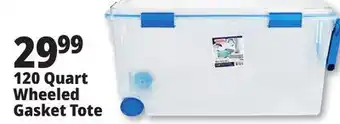 Ocean State Job Lot Sterilite Wheeled Gasket Storage Box 120 Qt offer