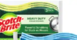 Ocean State Job Lot Scotch-Brite Heavy-Duty Scrub Sponges 3 Count offer