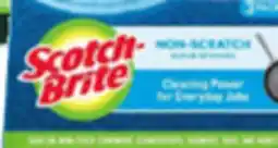 Ocean State Job Lot Scotch-Brite Non-Scratch Scrub Sponges 3 Pack offer