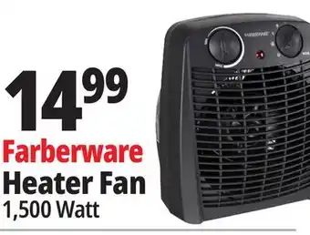 Ocean State Job Lot Farberware Black Heater Fan offer