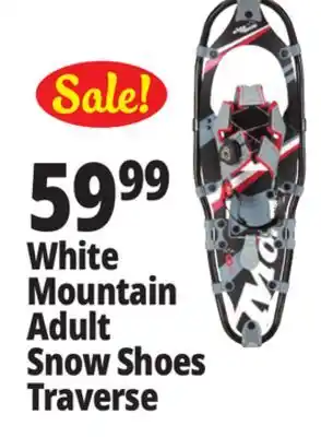 Ocean State Job Lot White Mountain Adult Snowshoe Traverse 8 x 25 offer