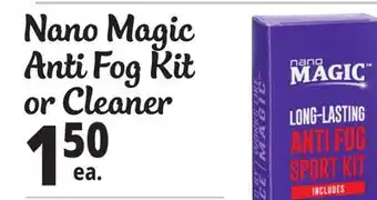 Ocean State Job Lot Nano Magic Anti Fog Kit or Cleaner offer