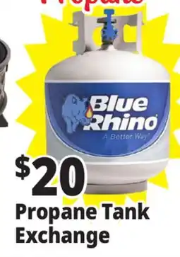 Ocean State Job Lot Blue Rhino Propane Tank Exchange offer