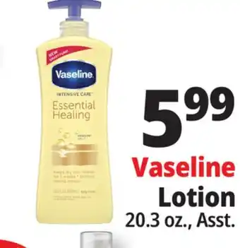 Ocean State Job Lot Vaseline Lotion offer