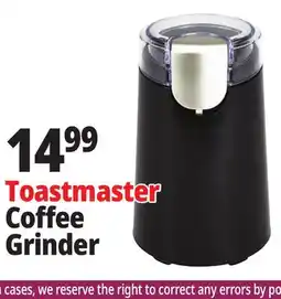 Ocean State Job Lot Toastmaster Coffee Grinder offer