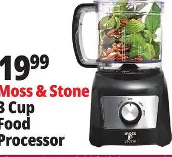 Ocean State Job Lot Moss & Stone 3 Cup Food Processor offer