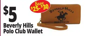 Ocean State Job Lot Beverly Hills Polo Club Wallet offer