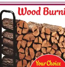 Ocean State Job Lot Outdoor Firewood Log Rack 8' offer