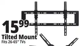 Ocean State Job Lot TechBunch Tilt Universal Wall Mount for Flat Panel TVs 26 - 65 offer