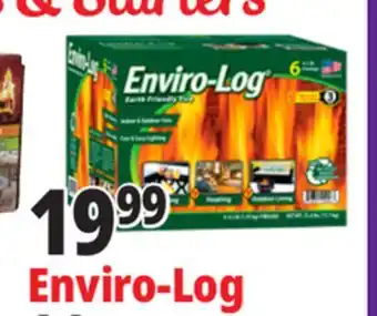 Ocean State Job Lot Enviro-Log Earth Friendly Fire Logs 6 Count offer