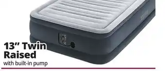 Ocean State Job Lot Intex Twin Dura-Beam Comfort-Plush Air Mattress with Internal Pump offer