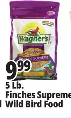 Ocean State Job Lot Wagner's Finches Supreme Premium Wild Bird Food 5 lbs offer